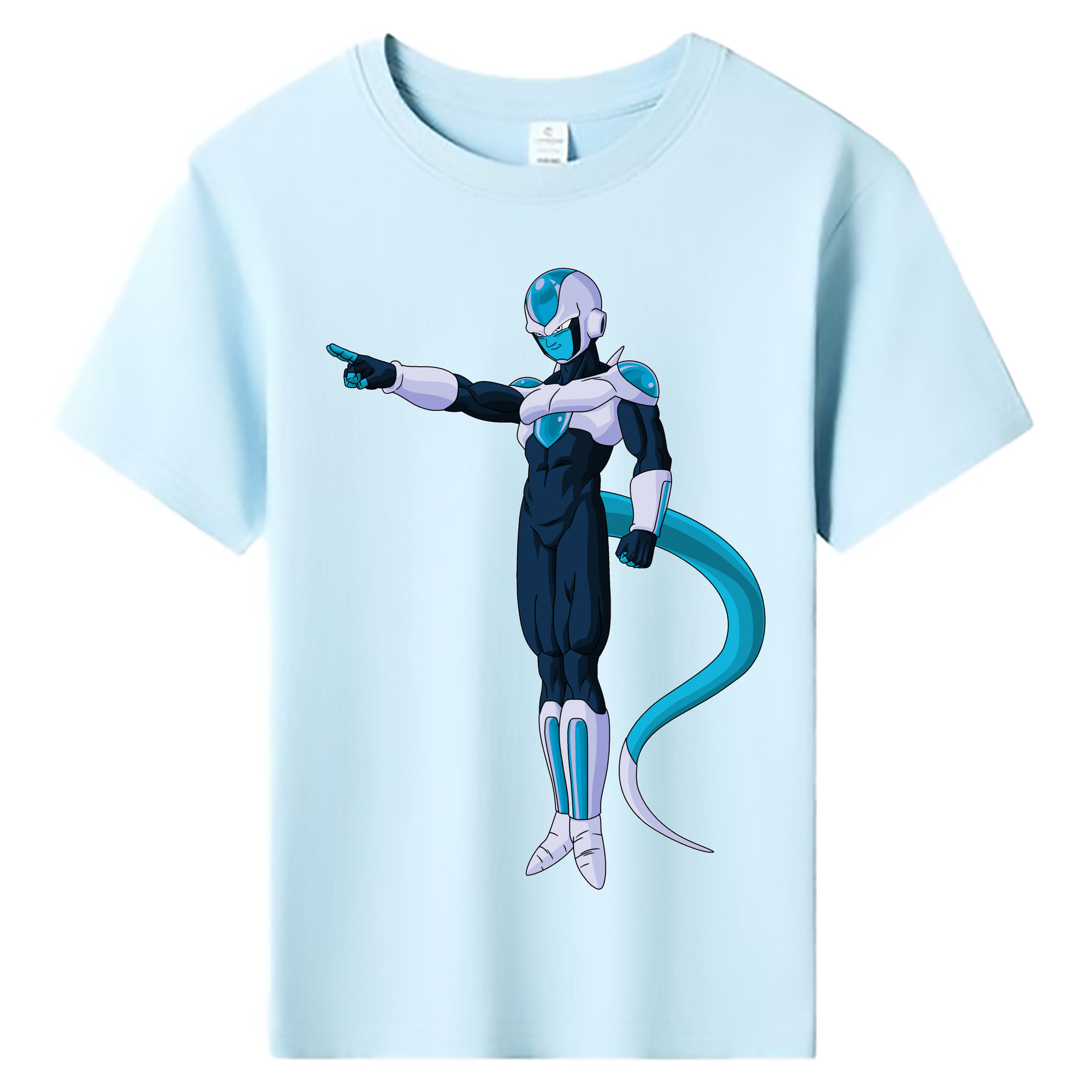（画像用） ドラゴンボール フリーザ DRAGON BALL Frieza 綿100％キッズTシャツ（フロントプリント）